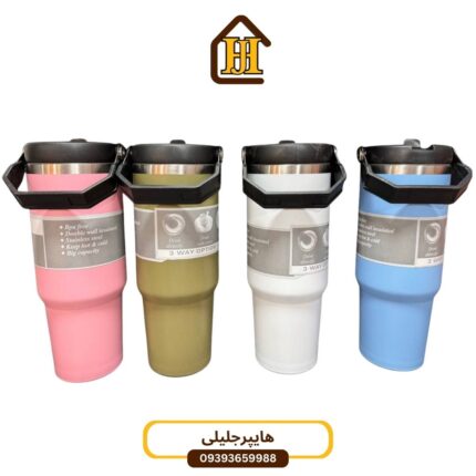 ماگ نوشیدنی سرد نی دار ۹۰۰میل