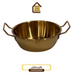 کاسه دسته دار فلزی سایز ۱۴