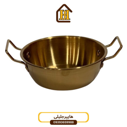 کاسه دسته دار فلزی سایز ۱۴